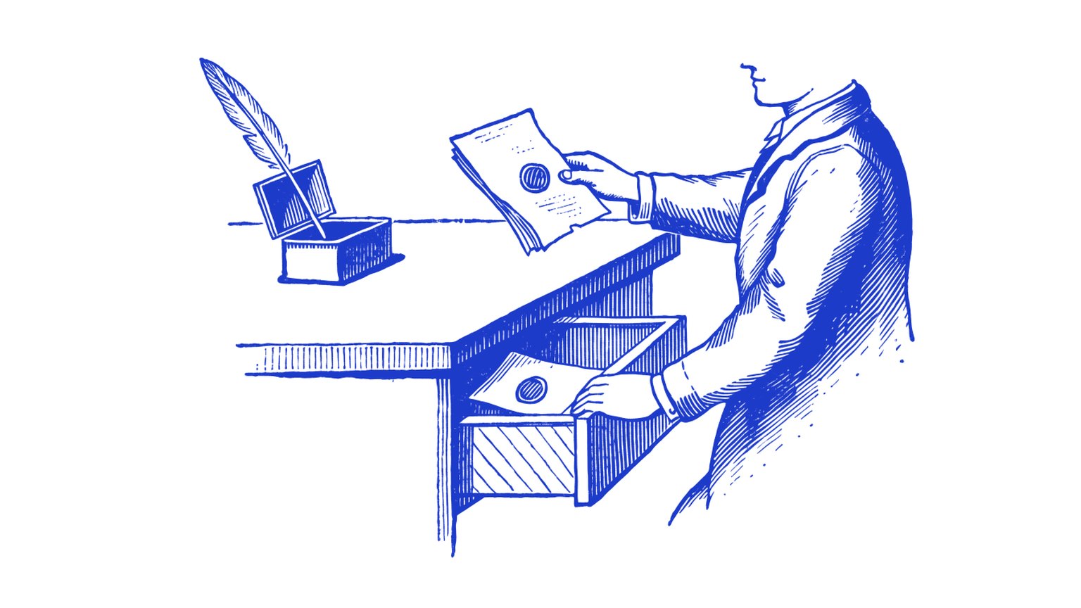 Engraving illustrating what is data licensing