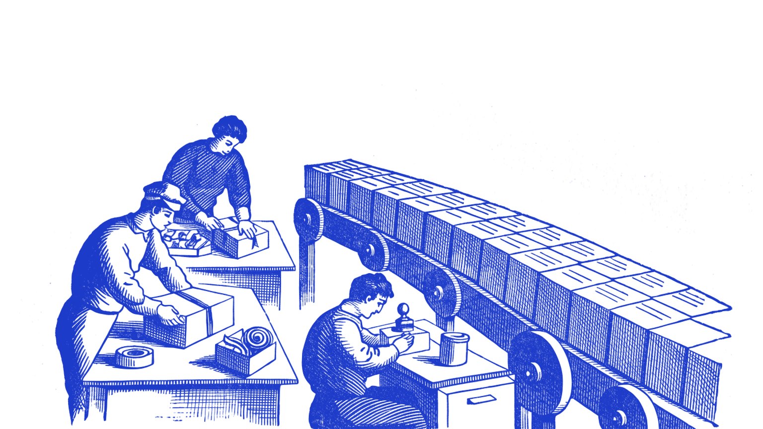 Engraving used on the E-commerce page