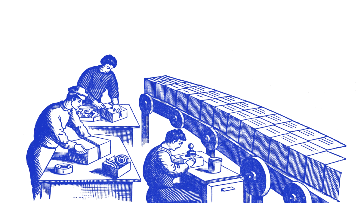 Engraving used on the E-commerce page