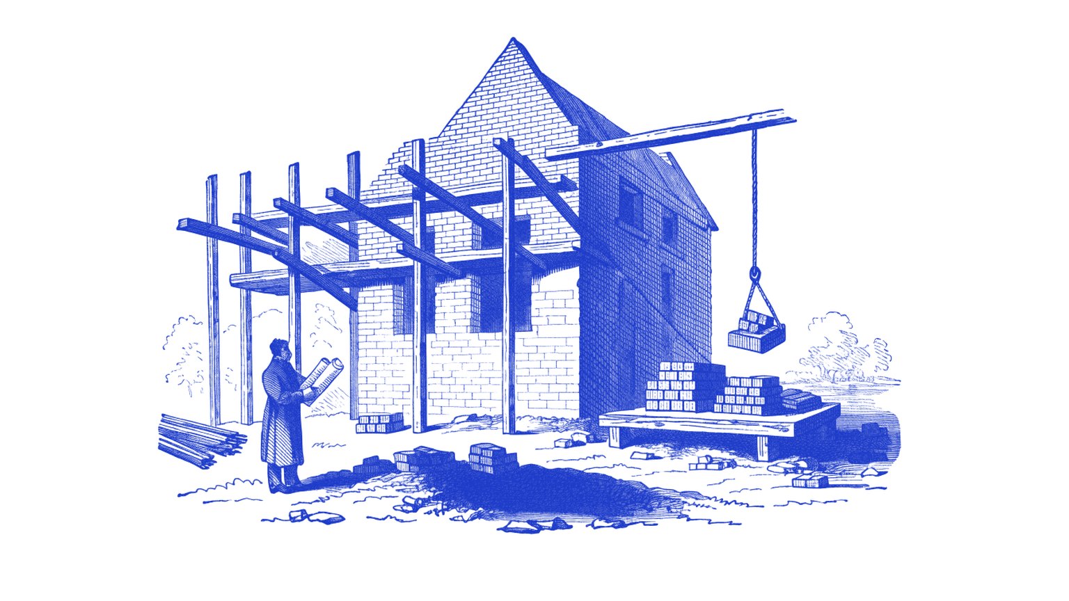 Engraving used on the Construction page