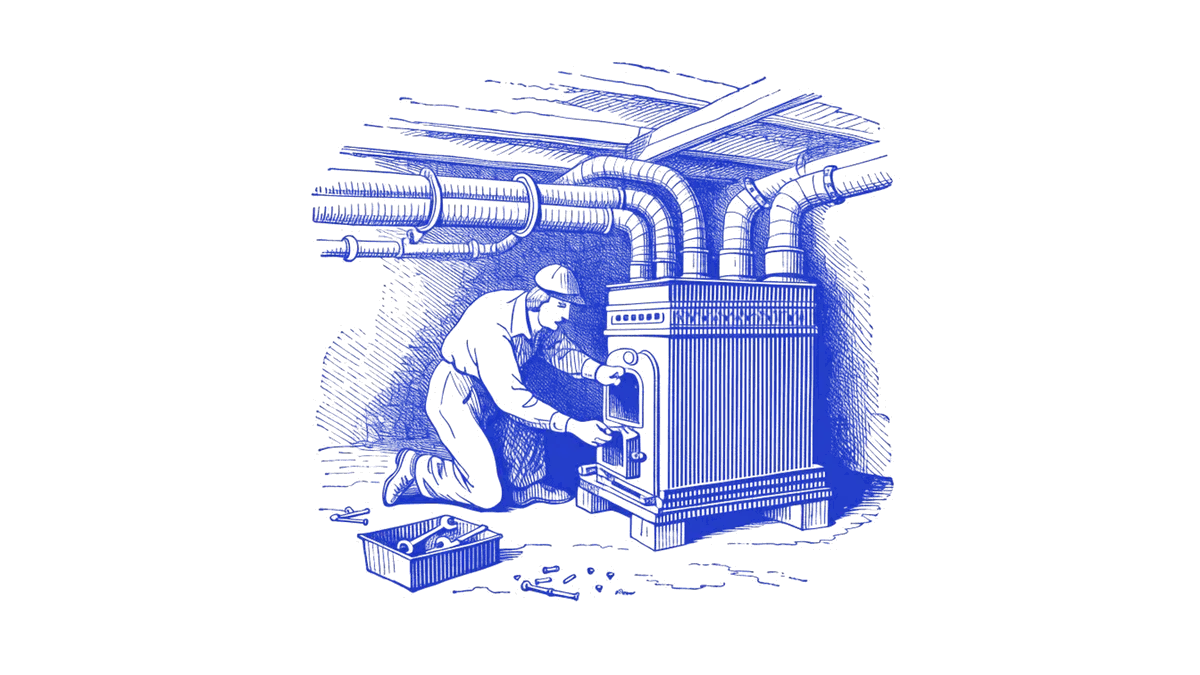 Engraving used on the HVAC page