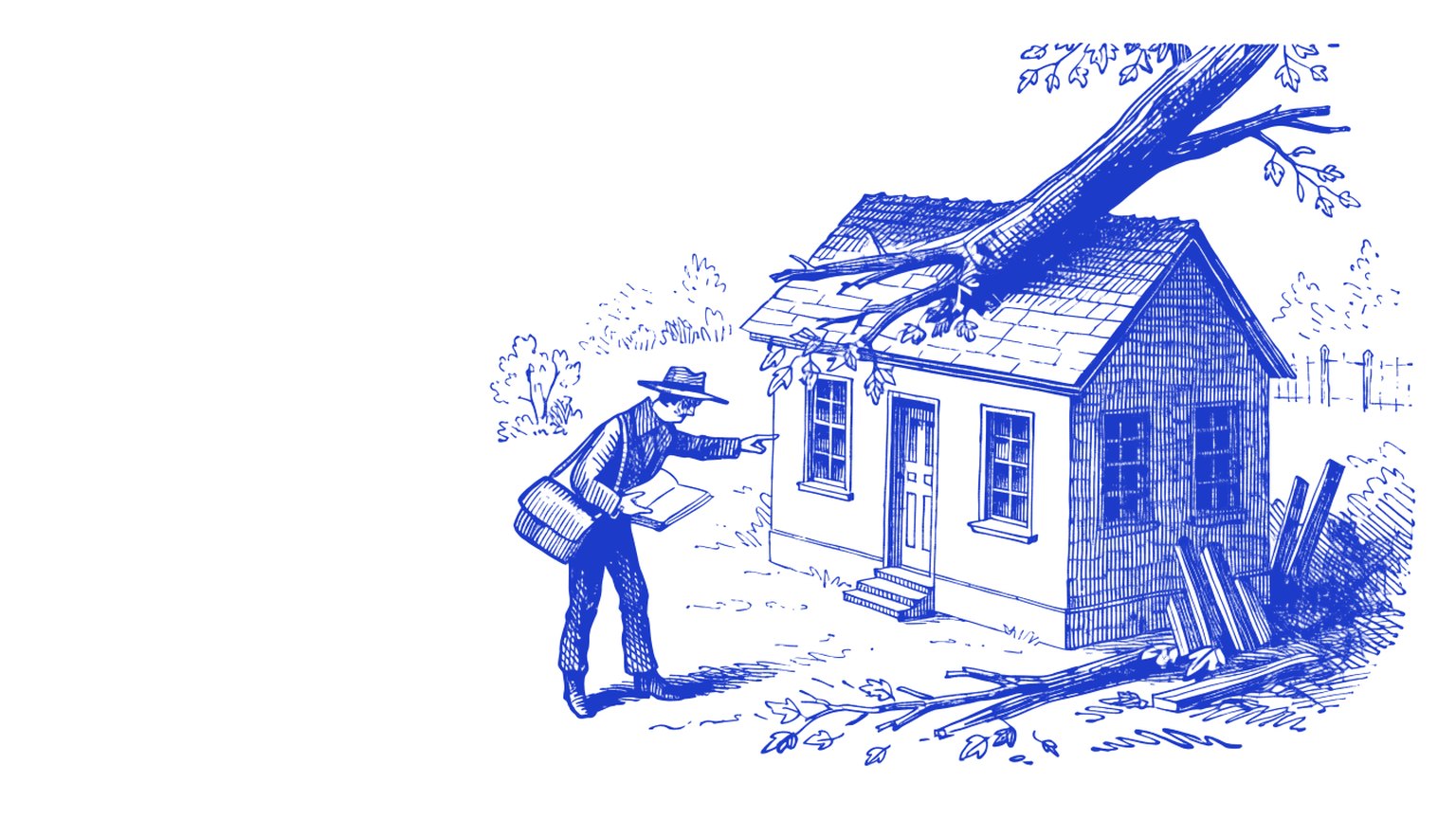 Engraving used on the Insurance page