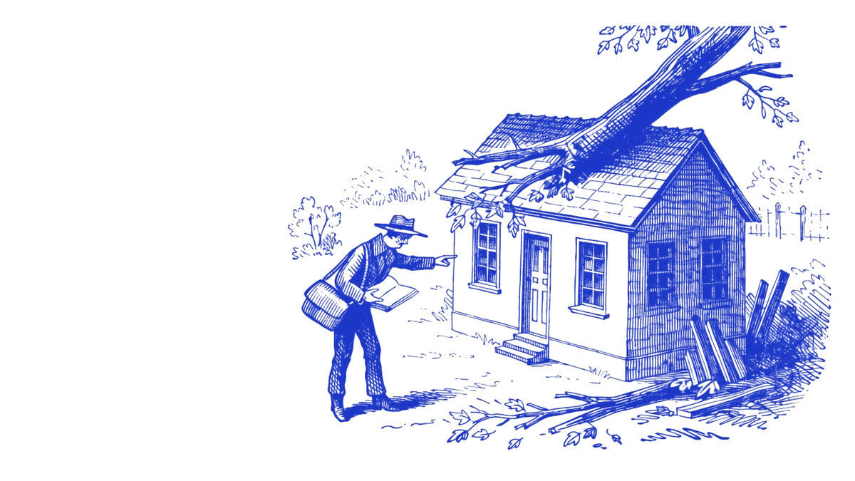 Engraving used on the Insurance page
