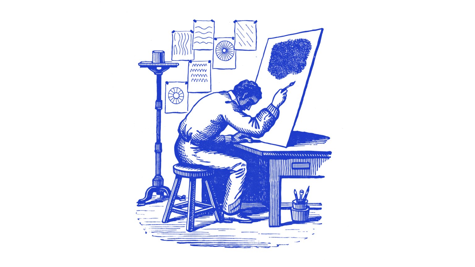 Engraving used on the Marketing agency page