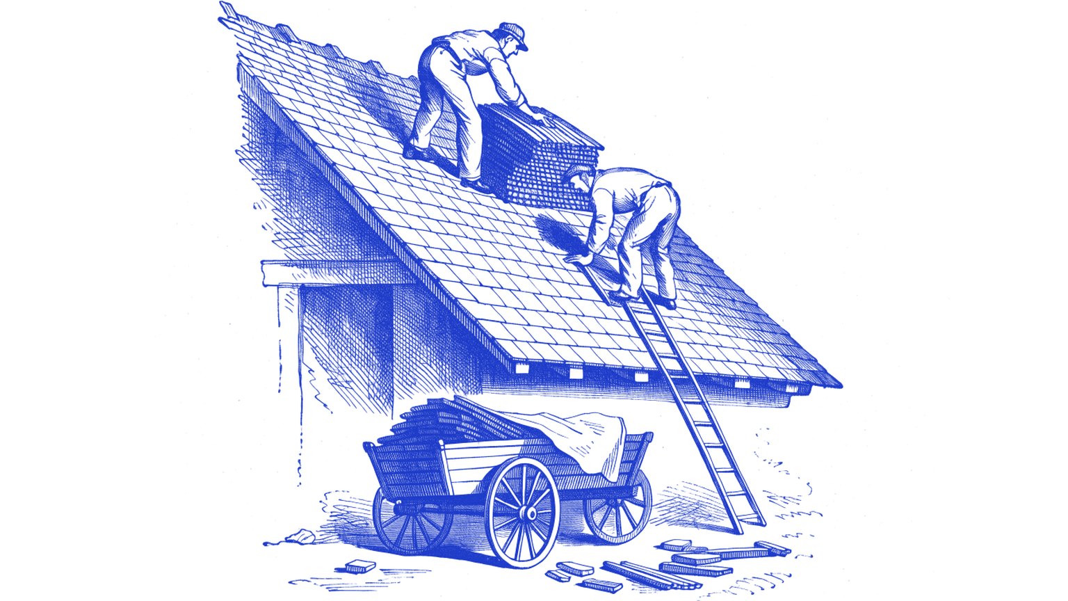 Engraving used on the Roofing page