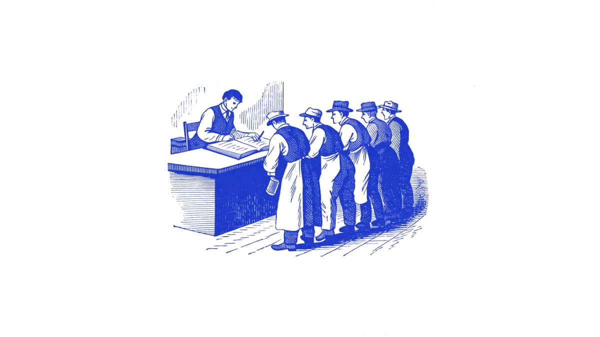Engraving used on the Staffing / recruiting page
