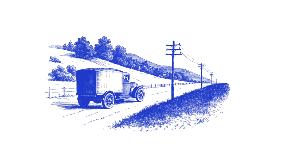 Engraving used on the Trucking page