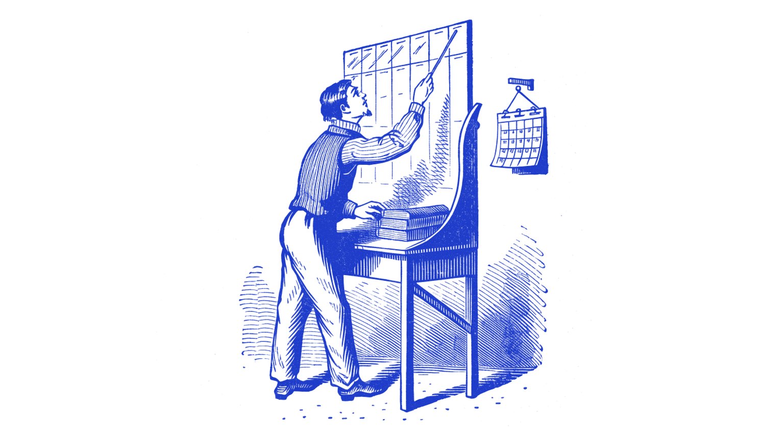 Engraving used on the Asana, Monday and ClickUp page
