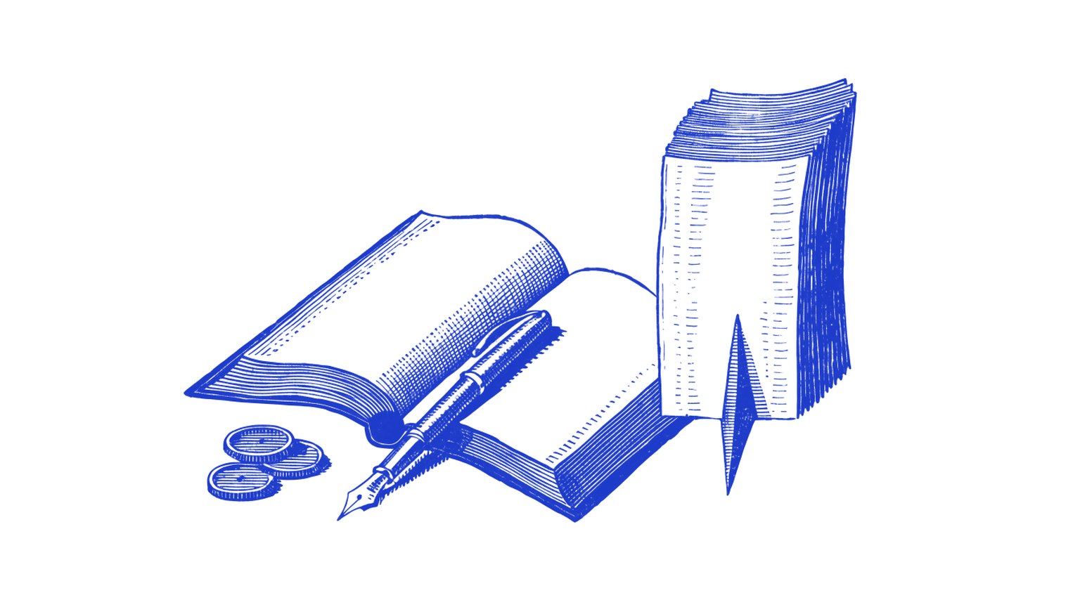 Engraving used on the QuickBooks and Xero page