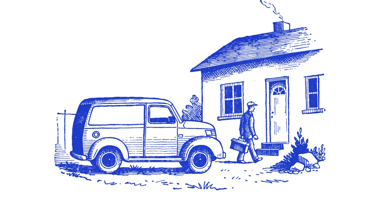 Engraving used on the ServiceTitan and Housecall Pro page